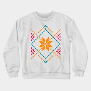 Traditional Ethnic woven Crewneck Sweatshirt